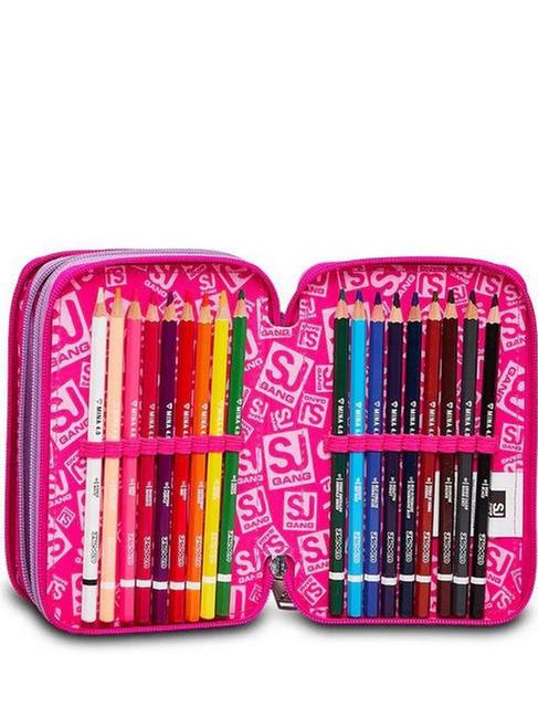 HEART LOLLY Federmäppchen mit komplettem Schulset Chiffon - Etuis und Zubehör