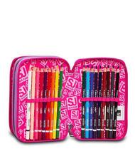 SJGANG HEART LOLLY Federmäppchen mit komplettem Schulset Chiffon - Etuis und Zubehör - 5