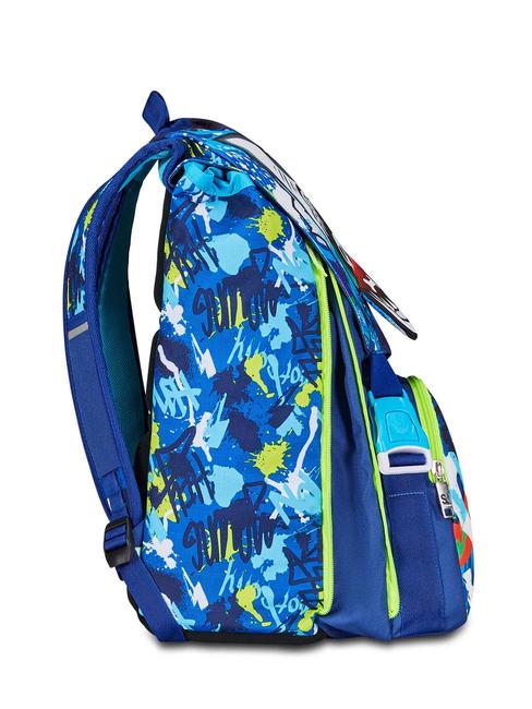 SHARKSTORY Doppelter Rucksack BLAUER DRUCK - Taschen und Accessoires f&uuml;r Kids