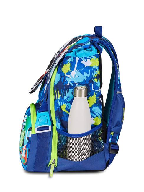 SHARKSTORY Doppelter Rucksack BLAUER DRUCK - Taschen und Accessoires f&uuml;r Kids
