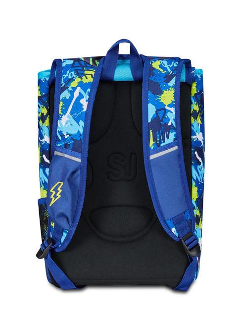SHARKSTORY Doppelter Rucksack BLAUER DRUCK - Taschen und Accessoires f&uuml;r Kids