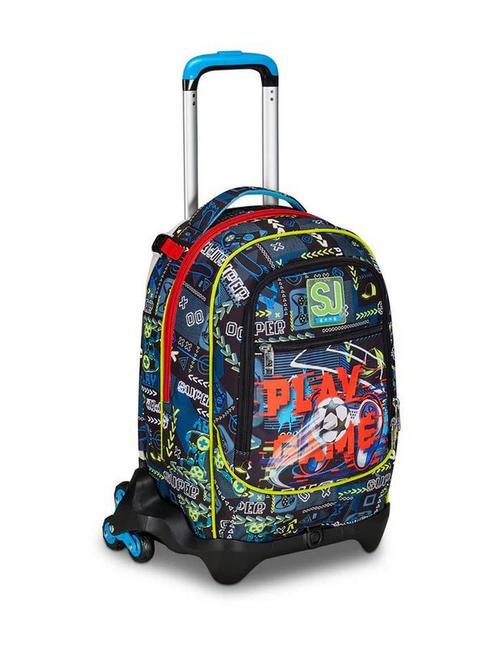 FUNNYGOAL 3-in-1-Trolley-Rucksack, abnehmbar FEUERROT - Rucksäcke mit Trolleyfunktion