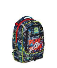 SJGANG FUNNYGOAL 3-in-1-Trolley-Rucksack, abnehmbar FEUERROT - Rucksäcke mit Trolleyfunktion - 6