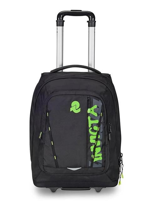 BUMP GRS CAMBIA COLORE 14" Laptop-Trolley-Rucksack mit 2 Rollen Schwarz Gelb - Rucks&auml;cke mit Trolleyfunktion