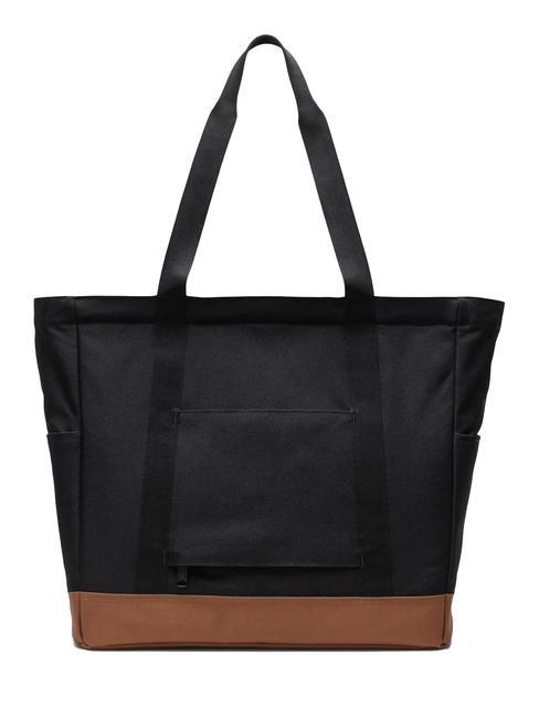 HERITAGE  Schulter-Shopper schwarz/sattelbraun - Damentaschen