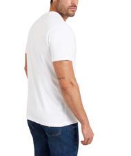 GUESS SS CN Baumwoll t-shirt purweiß - Herren-T-Shirts - 2