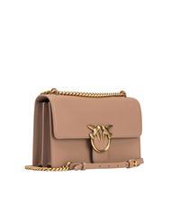 PINKO CLASSIC LOVE BAG Eine einfache Tasche Ingwerkeks-Antikgold - Damentaschen - 2