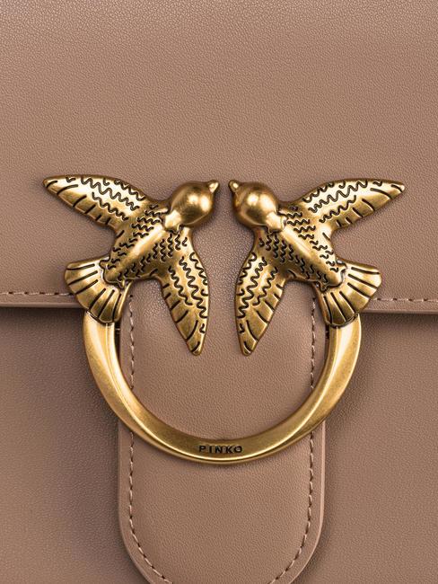 CLASSIC LOVE BAG Eine einfache Tasche Ingwerkeks-Antikgold - Damentaschen