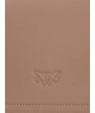 PINKO CLASSIC LOVE BAG Eine einfache Tasche Ingwerkeks-Antikgold - Damentaschen - 5