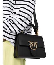 PINKO MINI LOVE BAG Tasche mit Griff schwarz-antikgold - Damentaschen - 5