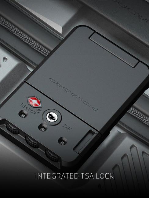 BOLD Extra großer Trolley Schwarz - Harte Trolleys