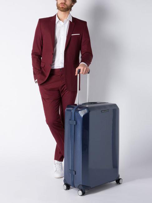 BOLD Extra großer Trolley Schwarz - Harte Trolleys