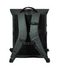PIQUADRO CORNER SPECIALE GOMMATO Rolltop-Rucksack für 15,6-Zoll-Laptop GRÜN - PC-Rucksäcke - 3