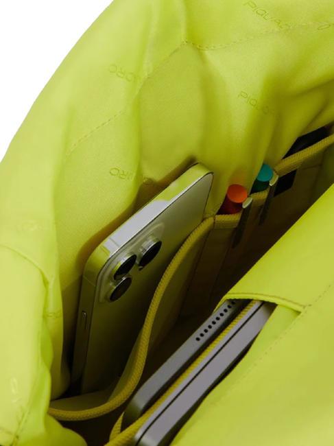 CORNER SPECIALE GOMMATO Rolltop-Rucksack für 15,6-Zoll-Laptop GRÜN - PC-Rucksäcke