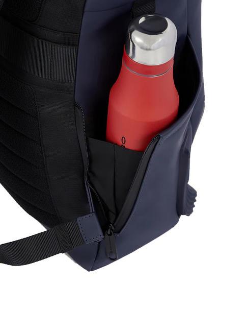 CORNER SPECIALE GOMMATO Rolltop-Rucksack für 15,6-Zoll-Laptop Blau - PC-Rucksäcke
