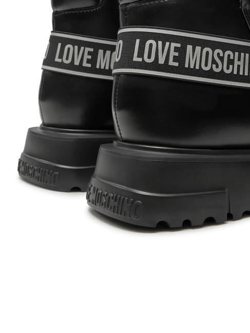 SQUARE 40 Beatles-Stiefeletten aus Leder Schwarz - Damenschuhe