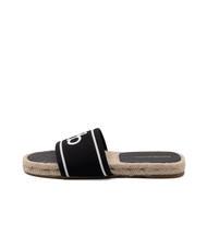 ROCCOBAROCCO RB Canvas-Slipper Schwarz - Damenschuhe - 3