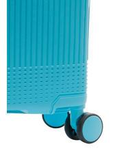 LESAC LIGHT POP 1 Mittelgroßer erweiterbarer Trolley wasserblau - Harte Trolleys - 9