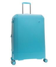 LESAC LIGHT POP 1 Großer erweiterbarer Trolley wasserblau - Harte Trolleys - 3