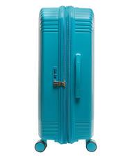 LESAC LIGHT POP 1 Großer erweiterbarer Trolley Mode blau - Harte Trolleys - 4