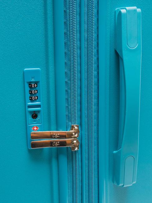 LIGHT POP 1 Großer erweiterbarer Trolley Mode blau - Harte Trolleys