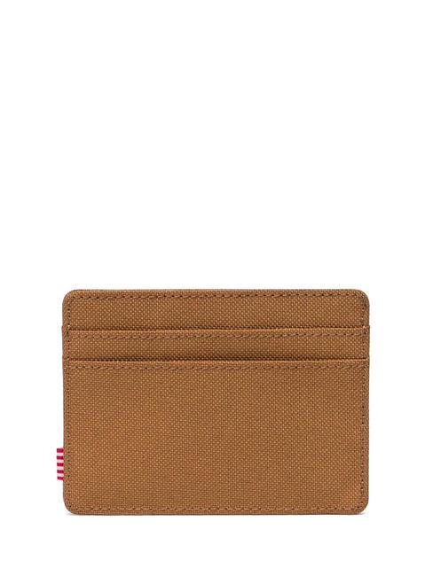 CHARLIE  Flacher Kartenhalter bronzebraun - Brieftaschen Damen