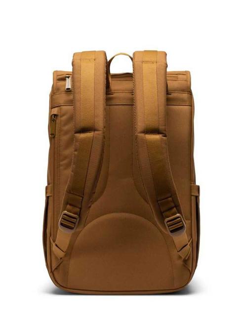 LITTLE AMERICA MID Mittelgro&szlig;er Rucksack bronzebraun - Rucks&auml;cke f&uuml;r Schule &amp; Freizeit