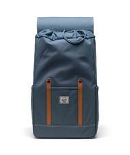 HERSCHEL RETREAT Rucksack blaue Fata Morgana/wei&szlig;er Stich - Rucks&auml;cke f&uuml;r Schule &amp; Freizeit - 4