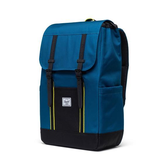 RETREAT Rucksack Legionsblau/Schwarz/Nachtkerze - Rucksäcke für Schule &amp; Freizeit