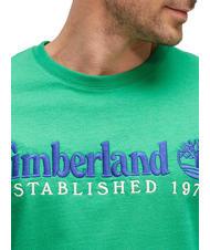 TIMBERLAND ESTABILISHED 1973 Baumwoll t-shirt keltisches Grün wb - Herren-T-Shirts - 3