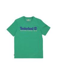 TIMBERLAND ESTABILISHED 1973 Baumwoll t-shirt keltisches Grün wb - Herren-T-Shirts - 4
