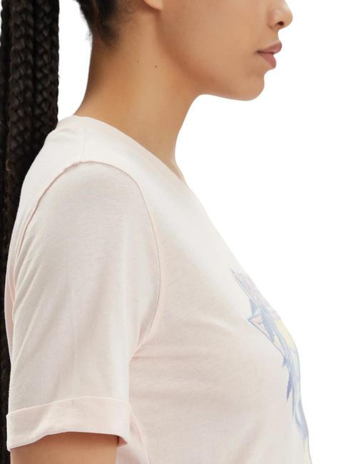 BEACH TRIANGLE Baumwoll t-shirt will rosa sein - T-Shirts und Tops f&uuml;r Damen