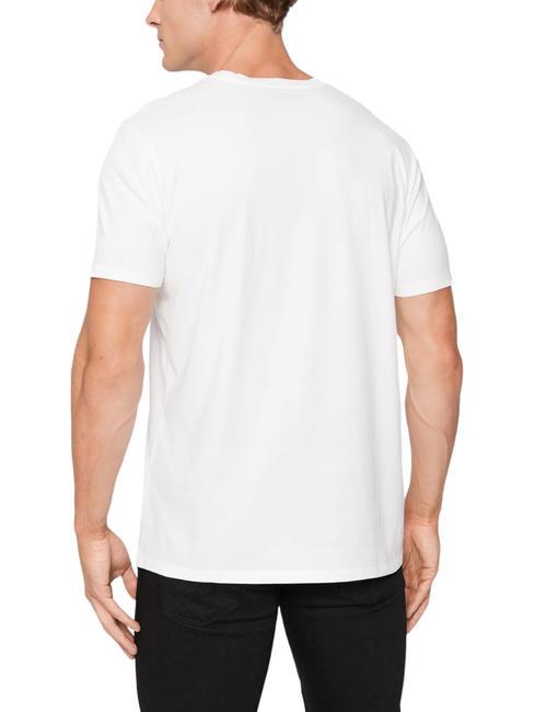 TRI LOGO Baumwoll t-shirt purweiß - Herren-T-Shirts