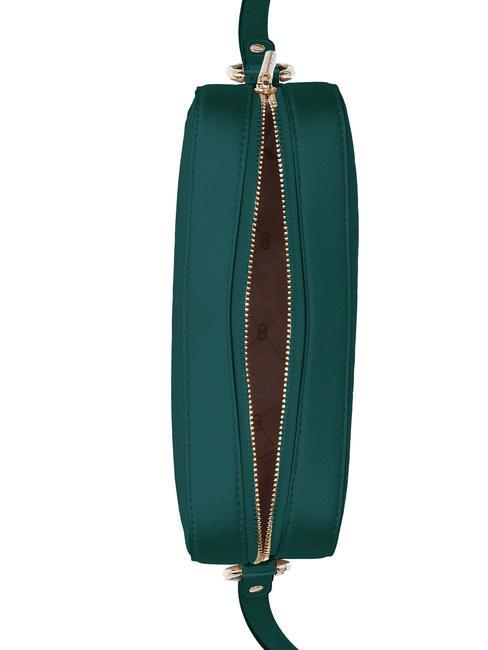 MANHATTAN  Schulterkameratasche tiefer Smaragd - Damentaschen