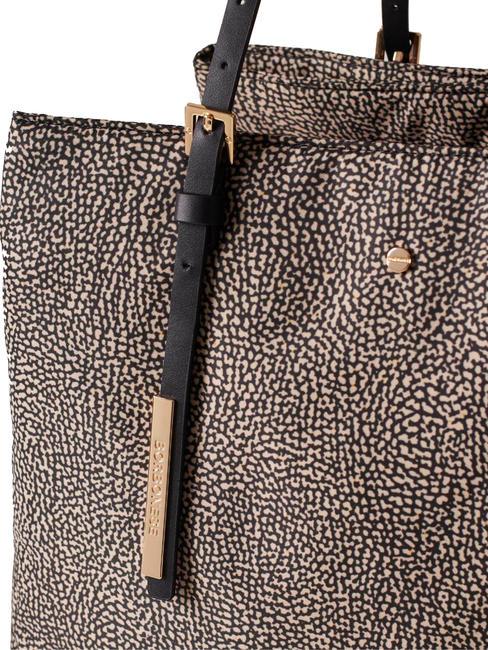 L'ECOLE NYLON  Umhängetasche, mit Schultergurt OP / NATUR / SCHWARZ - Damentaschen