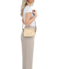 THE BRIDGE FRIDA Mini-Umhängetasche aus Leder Butter abb. Gold - Damentaschen - 5