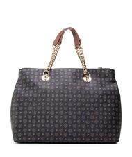POLLINI HERITAGE  Tasche mit Schultergurt Schwarz Braun - Damentaschen - 3