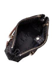 POLLINI HERITAGE  Tasche mit Schultergurt Schwarz Braun - Damentaschen - 5
