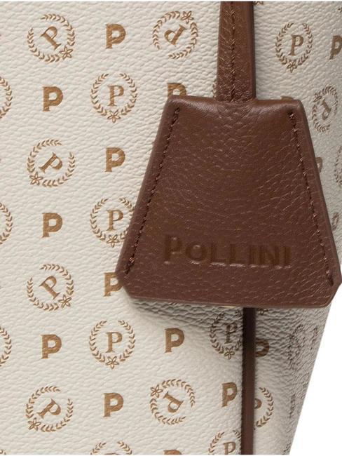 HERITAGE Umhängetasche, verwandelbar elfenbein / braun - Damentaschen