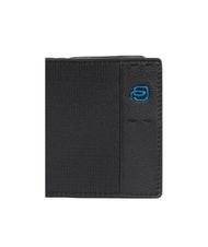 PIQUADRO P16 Brieftasche schwarzer Chevron - Brieftaschen Herren - 4