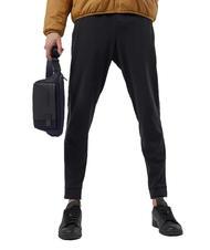 PIQUADRO BRIEF 2 Gürteltasche aus Leder und Stoff Blau - Hüfttaschen - 4