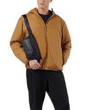 PIQUADRO BRIEF 2 Gürteltasche aus Leder und Stoff Blau - Hüfttaschen - 5