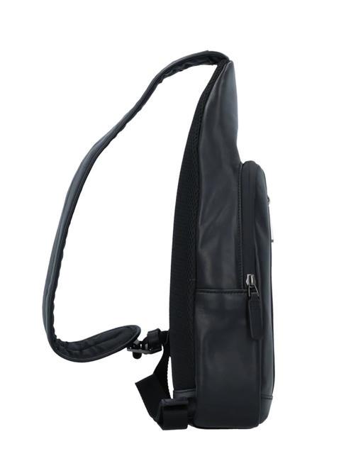 URBAN One-Shoulder-Tasche aus Leder Schwarz - PC-Rucksäcke