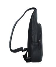 PIQUADRO URBAN One-Shoulder-Tasche aus Leder Schwarz - PC-Rucksäcke - 4