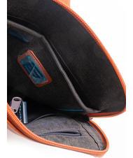 PIQUADRO CAMPIONARIO - X18 Ledertasche orange2 - Umh&auml;ngetaschen Herren - 4