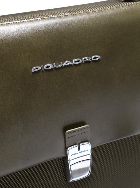 LINK 2 13" PC-Aktentasche, erweiterbar Gr&uuml;n - Arbeitstaschen