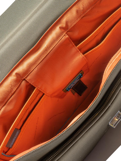 LINK 2 13" PC-Aktentasche, erweiterbar Gr&uuml;n - Arbeitstaschen