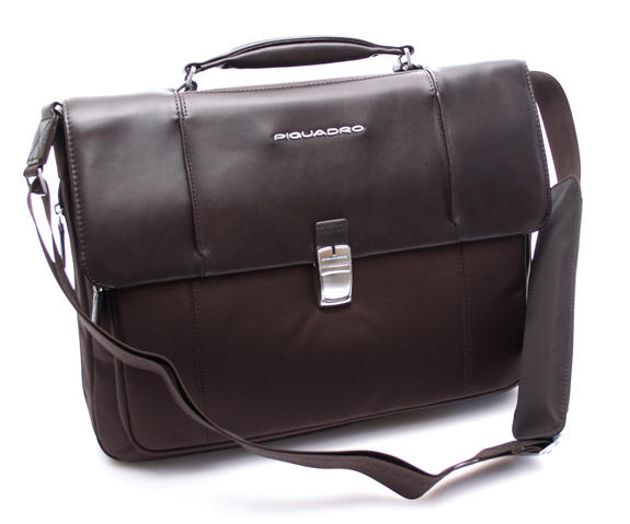 LINK 2 13" PC-Aktentasche, erweiterbar dunkelhaarig - Arbeitstaschen