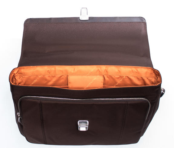 LINK 2 13" PC-Aktentasche, erweiterbar dunkelhaarig - Arbeitstaschen