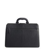 PIQUADRO CAMPIONARIO - BLACK SQUARE Arzttasche aus Leder, 13-Zoll-PC-Halterung Schwarz - Arbeitstaschen - 3